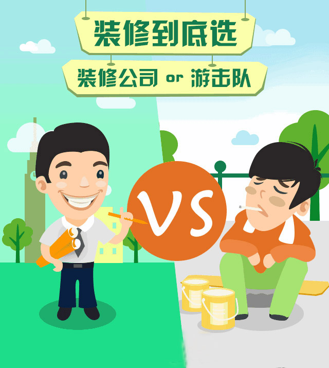 房子裝修是找裝修公司好還是自己找人裝的好？裝修公司OR游擊隊